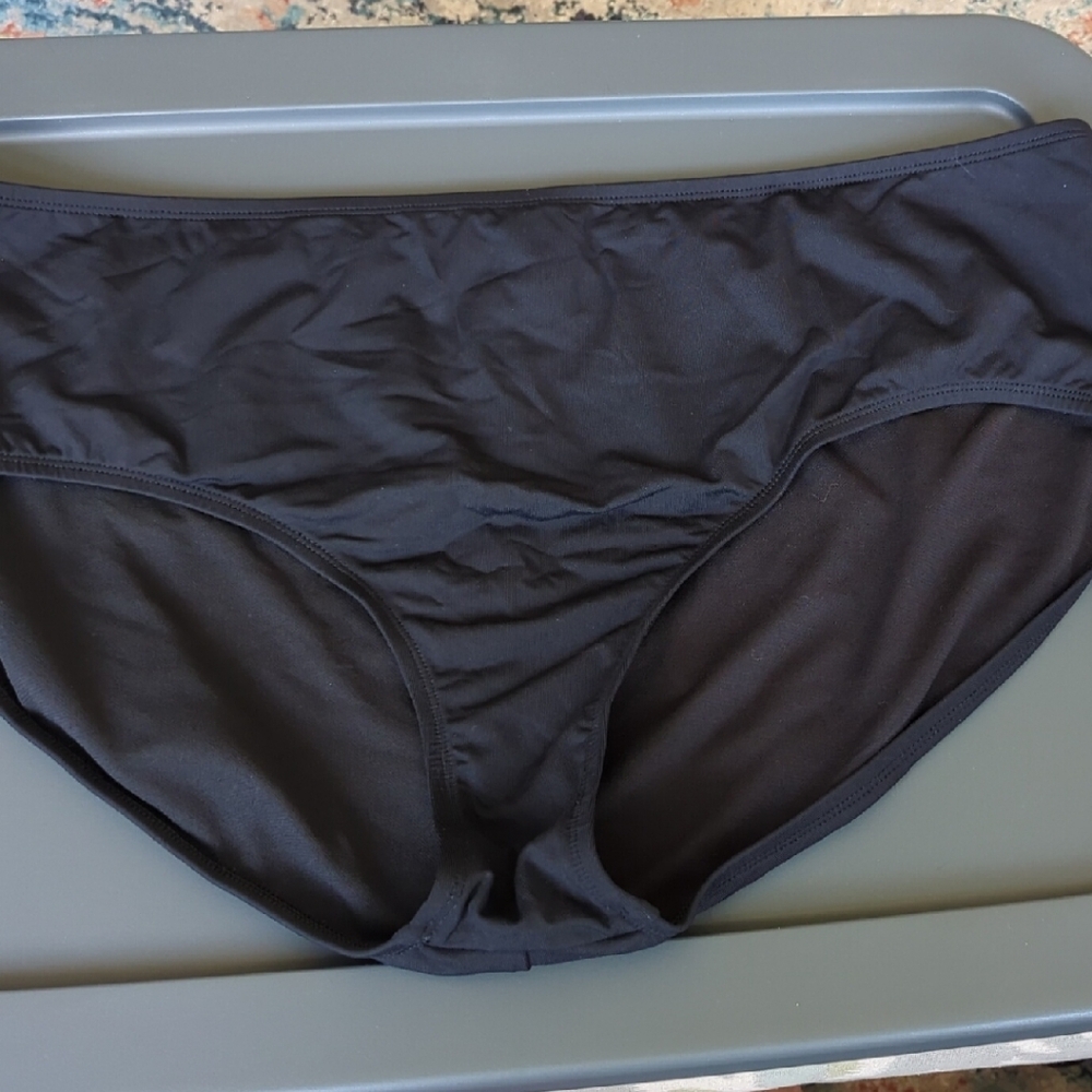 Liz Claiborne Black Bikini Bottom Size 24w